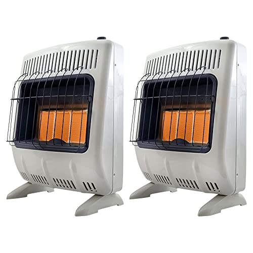 Mr. Heater 18000 BTU Vent Free Radiant Propane Heater (2 Pack)