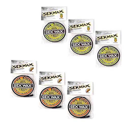Sex Wax Air Freshener Coconut 4-Pack Brand New