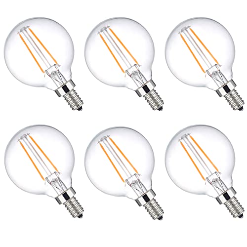 MRDENG Dimmable LED Light Bulbs 40-Watt Equivalent Pack of 6