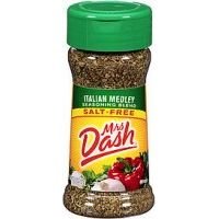 Mrs Dash Salt Free Italian Medley Seasoning Blend 2 oz (Pack of 12)