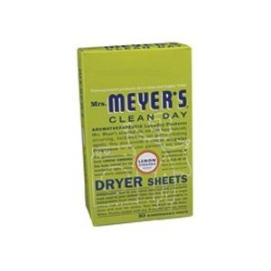 Mrs Meyers Clean Day Dryer Sheets - 80 per pack