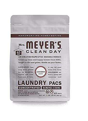 Mrs. Meyer's Clean Day Auto Dishwash Packs in Lavender 11.6 Ounce (Pack of 20)