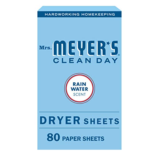Mrs. Meyer's Dryer Sheets, Fabric Softener, 80 Count