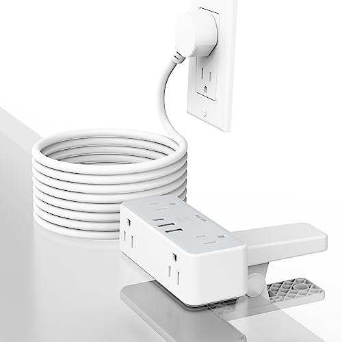 Mscien Desk Clamp Power Strip with USB Ports