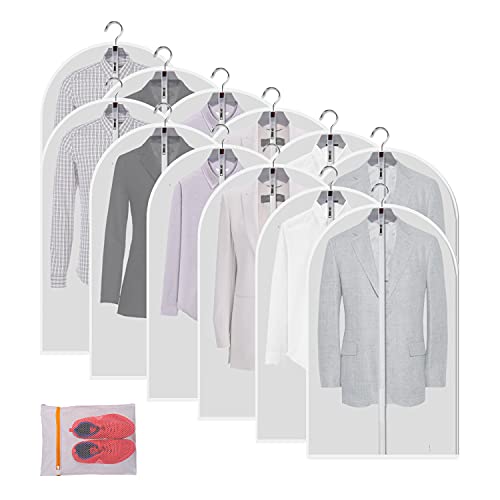 MsKitchen Garment Bags Clothes Covers Set of 12