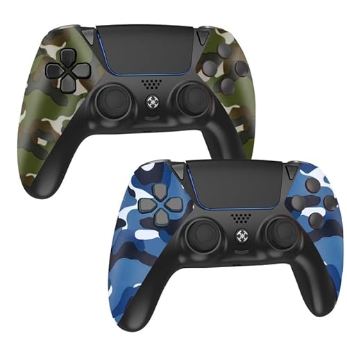 MUCUMO 2 Pack PS4 Gaming Controller with Charging Dock