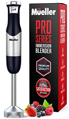 Mueller Pro Series 500W Hand Blender - Titanium Steel Blades