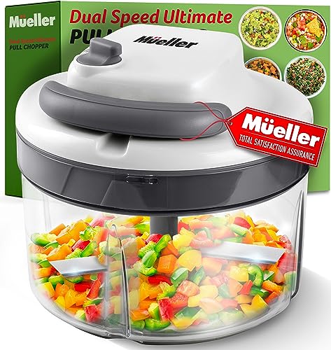 Mueller Pull Chopper Vegetable Cutter