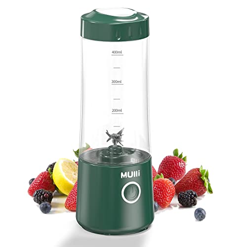 Mulli USB Rechargeable Portable Blender for Smoothies, Shakes, and Baby Food