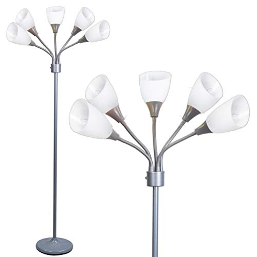 Multi Head 5 Light Floor Lamp - Medusa Standing Lamp