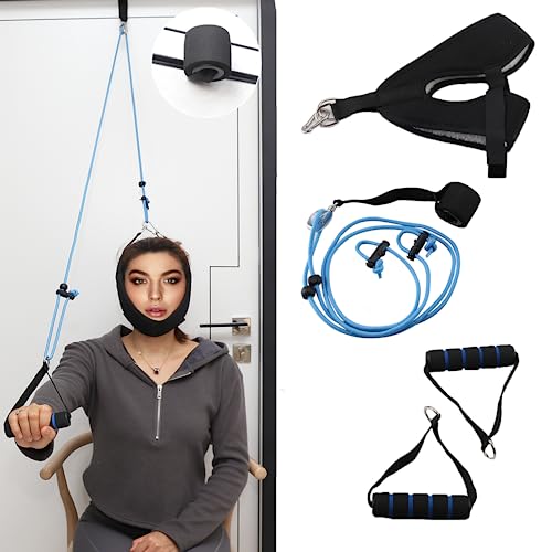 Multifunction Shoulder Pulley and Neck Traction Device