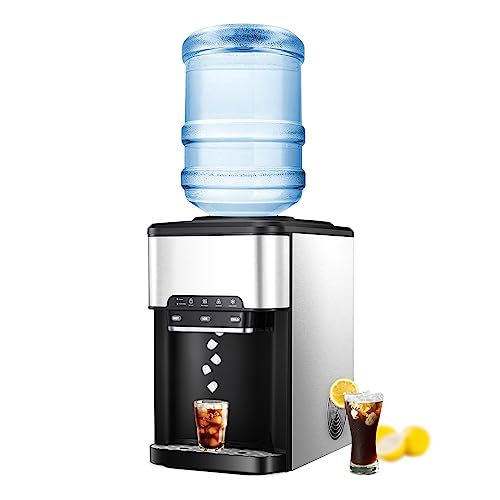 Multifunctional Water Dispenser with Built-in ice Maker