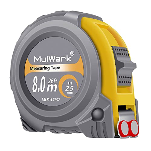 MulWark 26ft Measuring Tape Measure