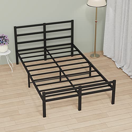 Musen Full Bed Frame with Headboard and Footboard
