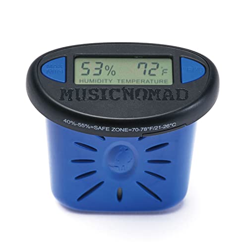 D'Addario Acoustic Guitar Humidifier with Digital Humid/Temp Sensor - Music  Freqs Store