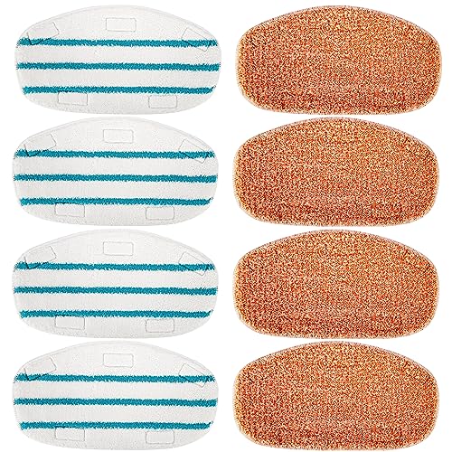 MXZONE 8 Pack Steam Mop Replacement Pads - Efficient and Durable