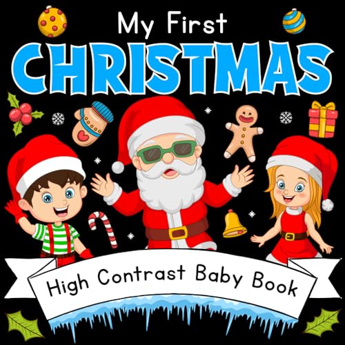 My First Christmas High Contrast Baby Book