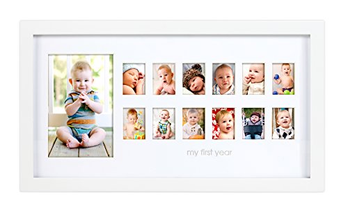 My First Year Baby Keepsake Picture Frame