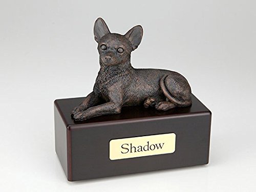 My Pal Bronze Chihuahua Cremation urn