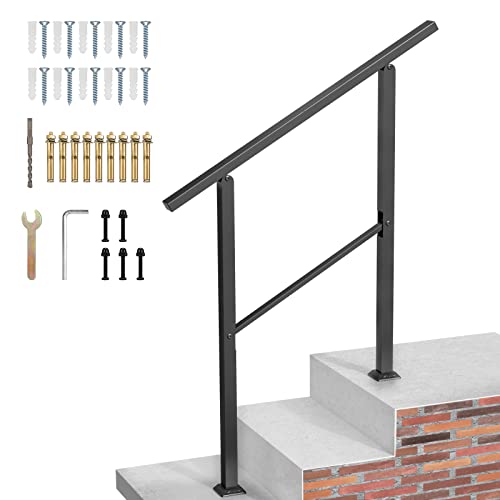 Mychoiii 3-Step Handrails for Outdoor Steps