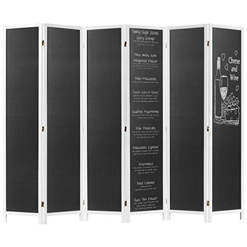 MyGift 6-Panel Folding Room Divider - Creative and Functional