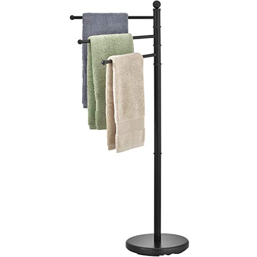 MyGift Freestanding Towel Rack