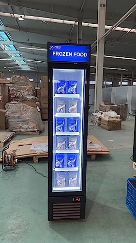 NAFCOOL Commercial Upright Display Freezer - 7 Cu.Ft