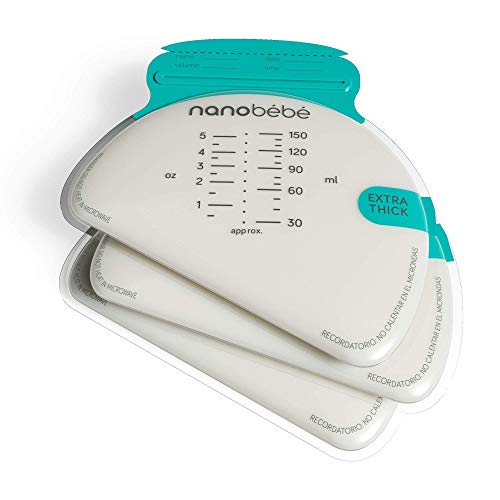 Nanobébé Breastmilk Storage Bags - Fast, Even Thawing & Warming