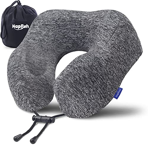 napfun Premium Memory Foam Travel Pillow