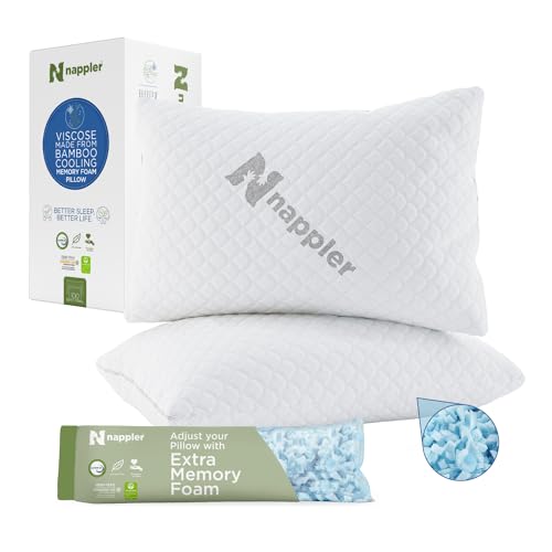 Nappler Cooling Pillow - Queen Size Premium Set of 2