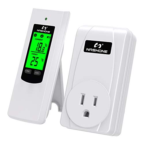 Nashone Wireless Plug in Thermostat
