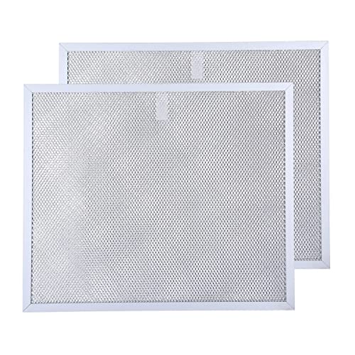 Aluminum Grease Range Hood Filters for Broan and Nutone, 2 Pieces