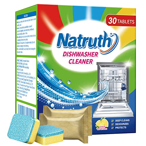 NATRUTH Dishwasher Cleaner and Deodorizer Tablets