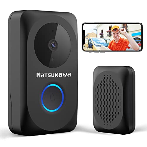 NATSUKAWA Wireless Video Doorbell with Smart Features