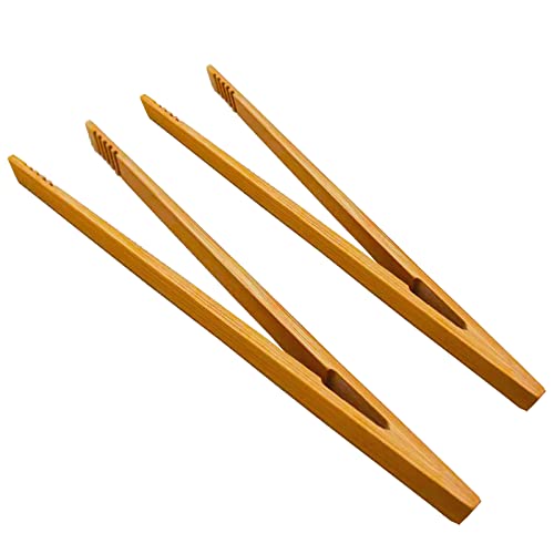 Natural Bamboo Toast Tongs