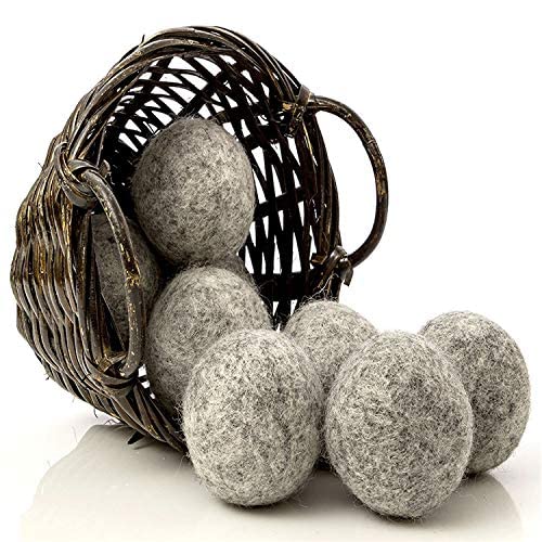 NATURAL THINGS Alpaca Wool Dryer Balls - Soft, Fast Drying, Environmentally Friendly