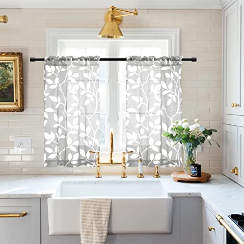 Nature-Inspired Sheer Curtains for Windows