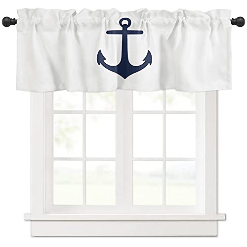 Nautical Anchor Kitchen Valances