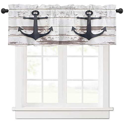 Nautical Anchor Window Curtains