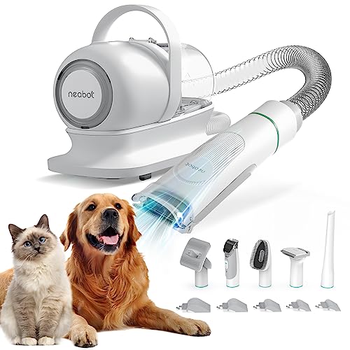 neabot Pet Grooming Kit with Vacuum Suction & Pro Clippers
