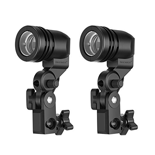 Neewer E26/E27 Lamp Holder with Light Stand Mount, 2 Packs