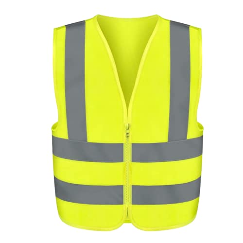 Neiko 53962A High Visibility Safety Vest with 2 Pockets, ANSI/ISEA Standard