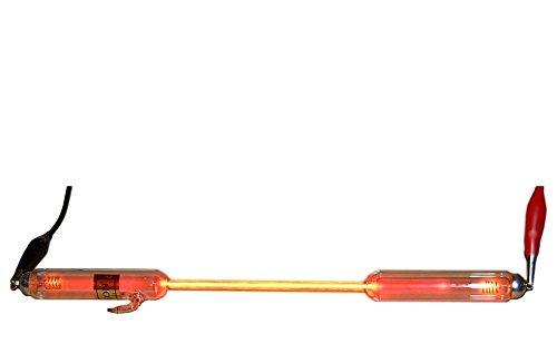 Neon Glow Tube for Wimshurst Machine or Van De Graaff with Connecting Wires