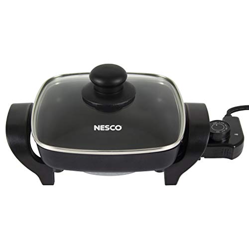 Nesco 8-Inch Electric Skillet, Black