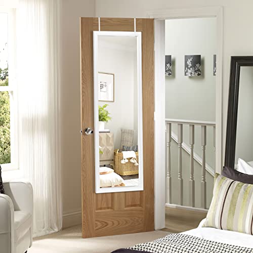 NeuType Over The Door Mirror - Versatile and Stylish Mirror for Small Spaces