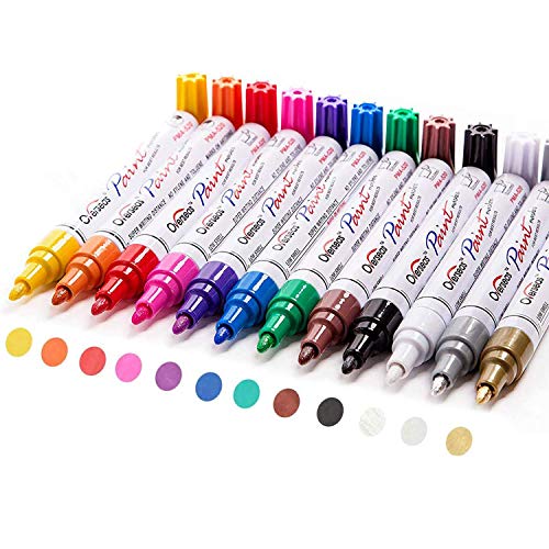 Never Fade Quick Dry and Permanent Paint Pen Set