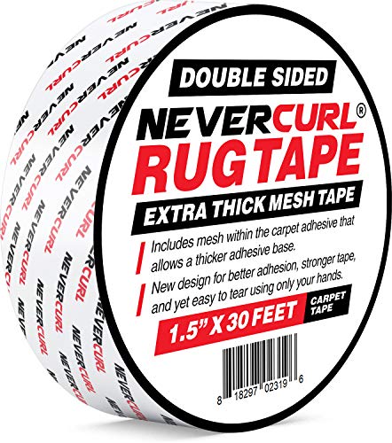 NeverCurl Rug Tape