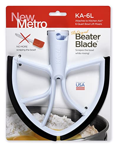 New Metro Plastic Beater Blade for KitchenAid Mixers