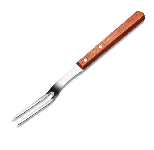 New Star Foodservice | Commercial Grade BBQ Fork, Wood Handle (13-Inch)