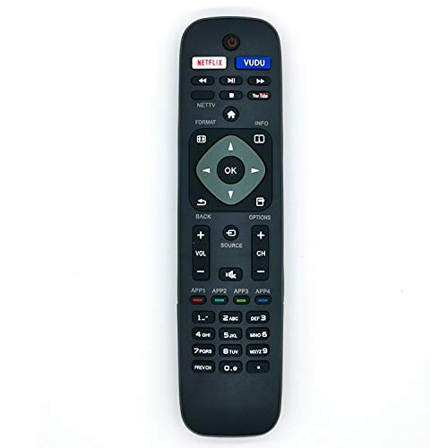Universal Remote Control for Philips LCD LED 4K UHD Smart TVs
